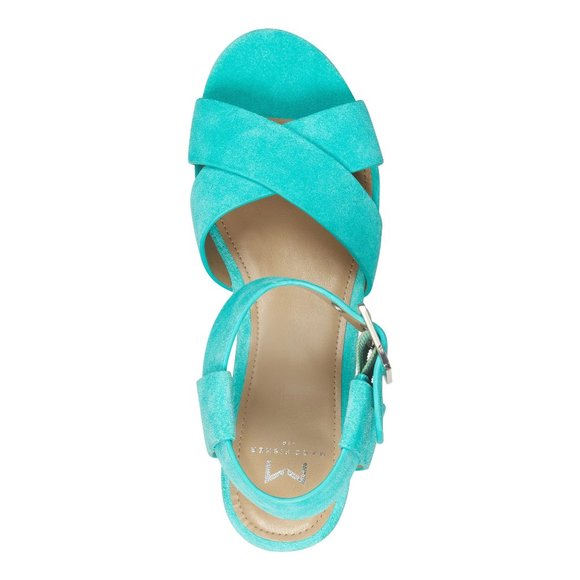 NEW Marc Fisher Cacie Wedge Sandals Size 8 - Picture 3 of 5